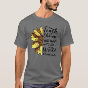 Camiseta Z0nd Enseñar El Cambio De La Aplicación Del Profes