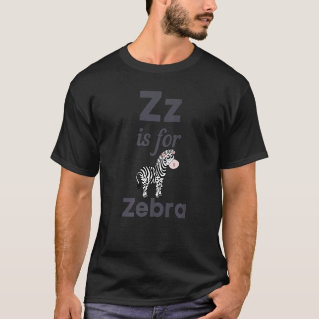 Camiseta Z Es Para El Docente De Jardín De Niños De Preesco (Anverso)