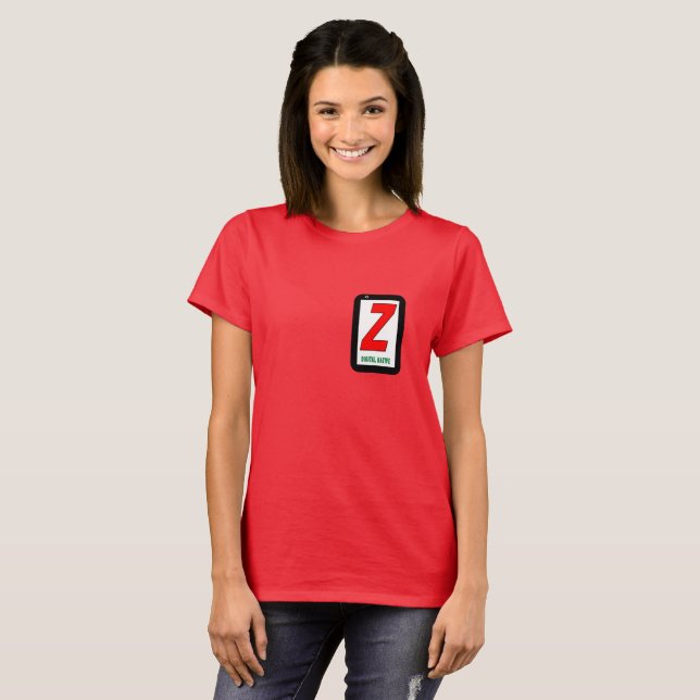 Camiseta Z Generación de Mujeres (Anverso completo)