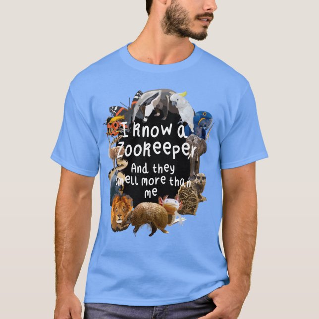 Camiseta Z is for Zookeeper (Anverso)
