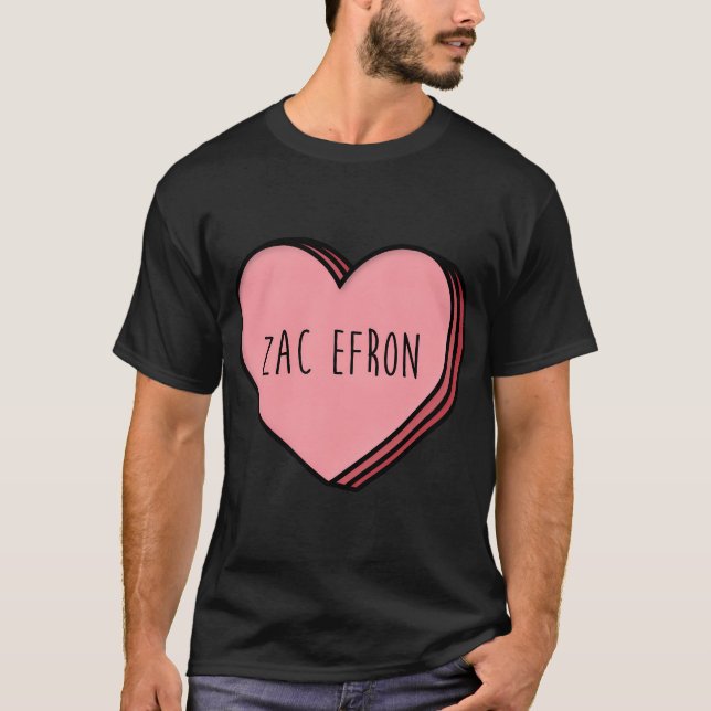 Camiseta Zac Efron (Anverso)