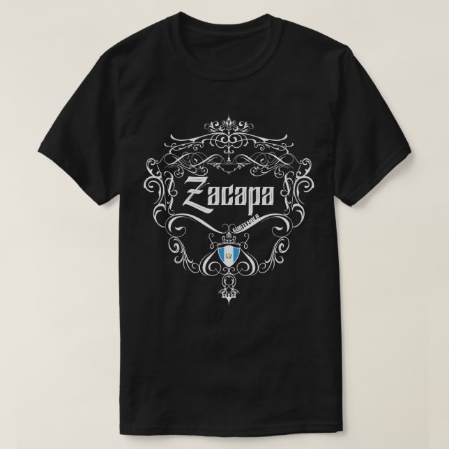 Camiseta Zacapa Diseño de cosecha 1 (Diseño del anverso)