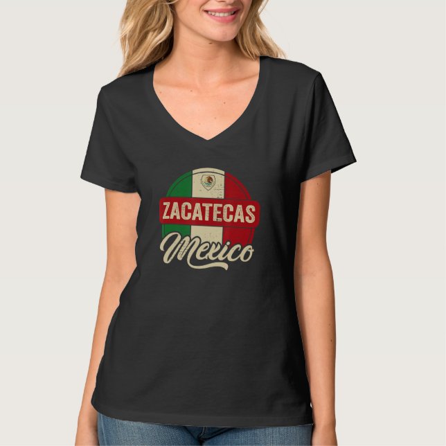 Camiseta Zacatecas México (Anverso)