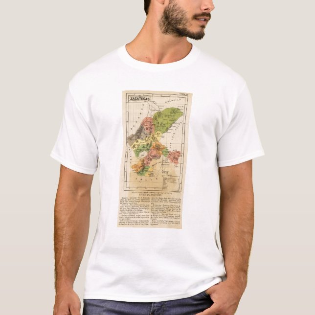 Camiseta Zacatecas, México (Anverso)
