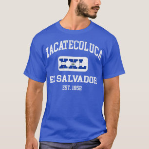 Camiseta Zacatecoluca El Salvador XXL Diseño atlético 1