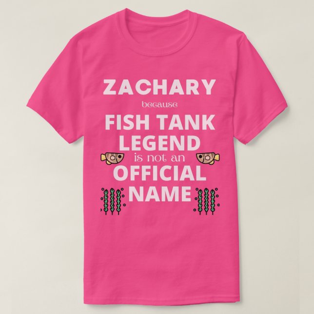 Camiseta Zachary (Diseño del anverso)