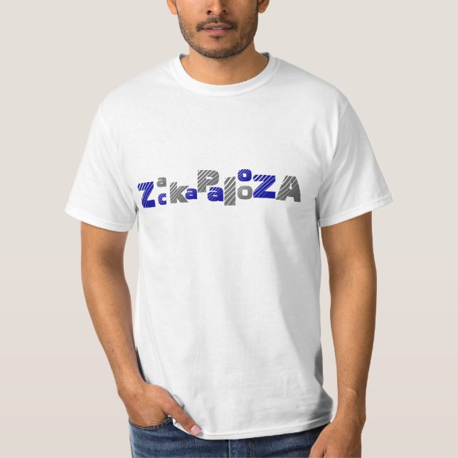 Camiseta Zackapalooza (Anverso)