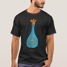 Camiseta Zafiro Anejo  – Fan Art con Botella de Te