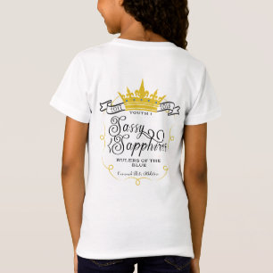 Camiseta ZAFIROS DESCARADOS: Logotipo del funcionario 17-18