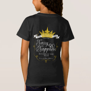 Camiseta ZAFIROS DESCARADOS: Logotipo del funcionario 17-18