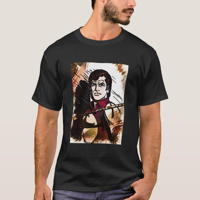 Camiseta ZAGOR cómic HERO Personalizado Arte clásico (Anverso)