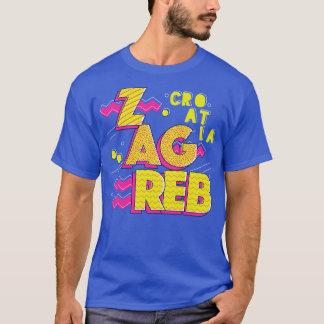 Camiseta Zagreb Croacia de los años 90