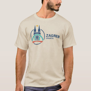 Camiseta Zagreb Croacia Europa