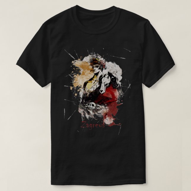 Camiseta Zagreus - pintura de Hades (Diseño del anverso)