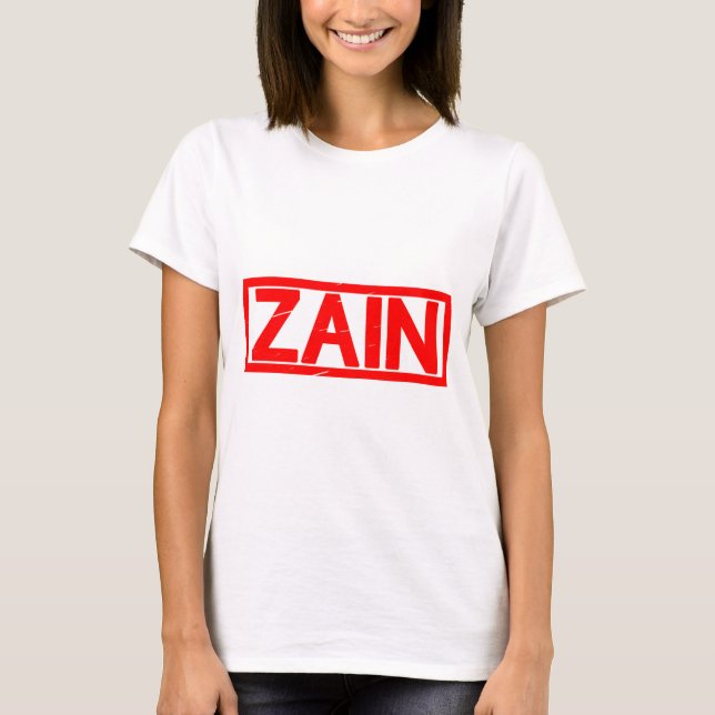 Camiseta Zain Stamp (Anverso)
