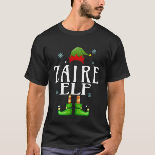 Camiseta Zaire Elf Navidad Divertido Hombres Familia Pareo