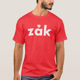 Camiseta ZAK Polaco Apellido Tshirt