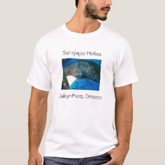 Camiseta Zakinthos, islas jónicas, Grecia, Hel del gapo de