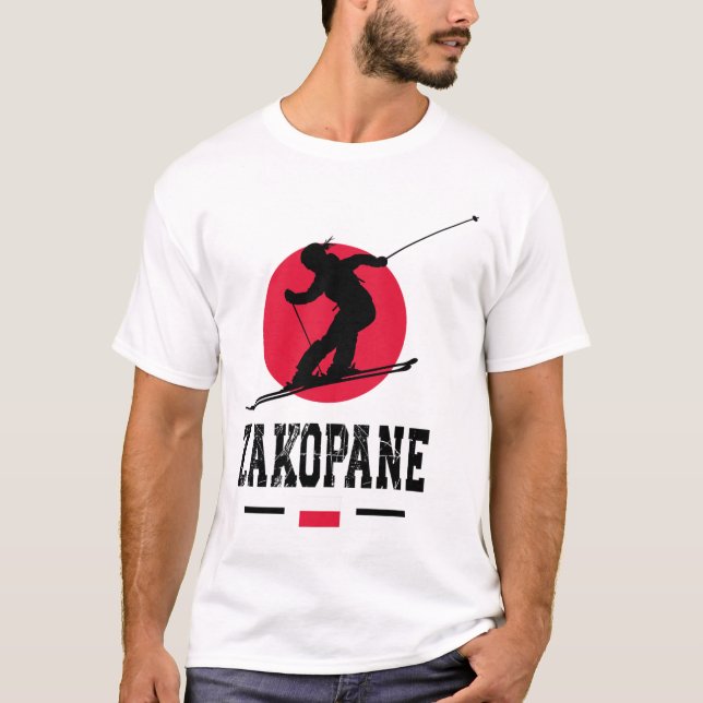 Camiseta Zakopane Poland Ski Resort Tatra Polish Skiing Sou (Anverso)