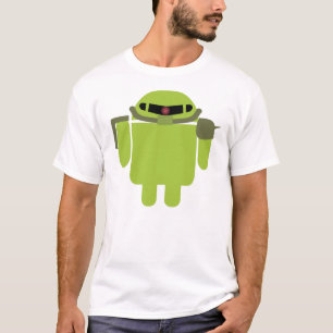 Camiseta Zakudroid (blanco)
