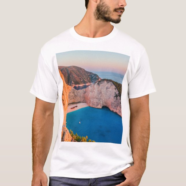 Camiseta Zakynthos, Grecia. (Anverso)
