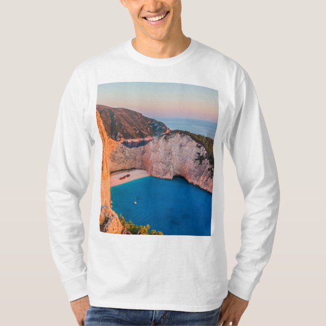 Camiseta Zakynthos, Grecia. (Anverso)