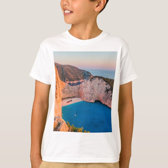 Camiseta Zakynthos, Grecia. (Anverso)