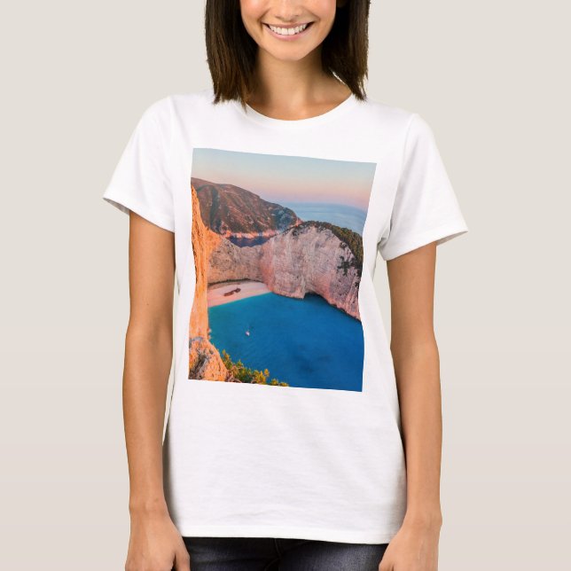 Camiseta Zakynthos, Grecia. (Anverso)