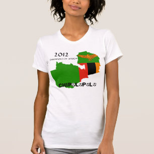 Camiseta Zambia "Chipolopolo" 2012 campeones de África