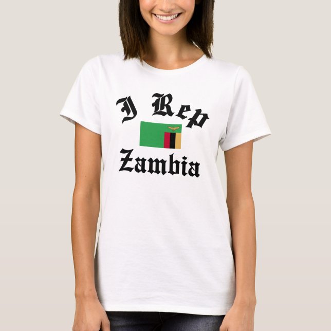 Camiseta Zambia del representante I (Anverso)