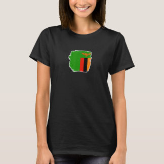 Camiseta Zambia Orgullosa bandera zambiana 2