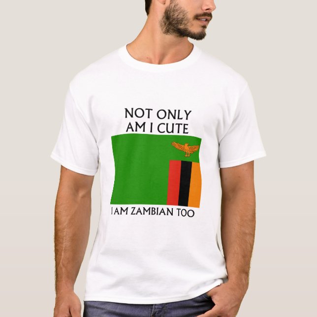 Camiseta zambiano lindo (Anverso)