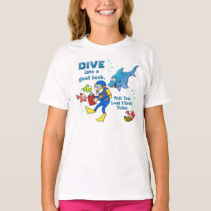 Camiseta Zambúllase en un buen libro