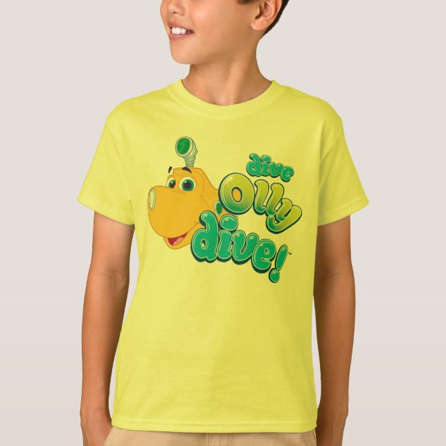 Camiseta ¡Zambullida de Olly de la zambullida! (Anverso)