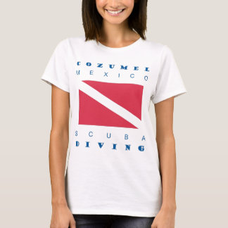 Camiseta Zambullida del equipo de submarinismo de Cozumel