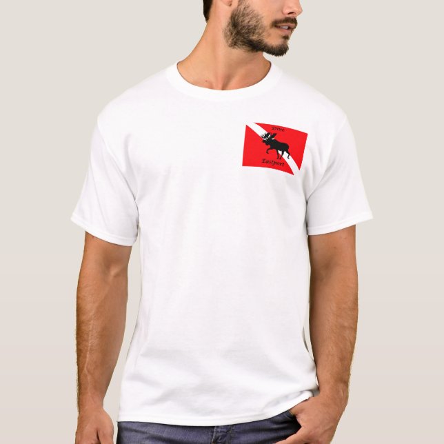 Camiseta Zambullida Eastport (Anverso)