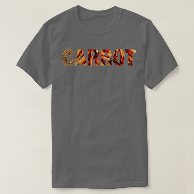 CAMISETA ZANAHORIA (Diseño del anverso)