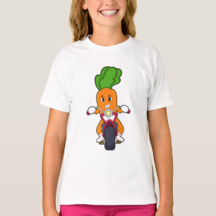 Camiseta Zanahoria como ciclista con motocicleta.PNG