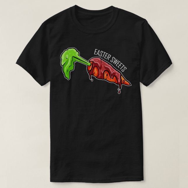 Camiseta Zanahoria Con Vitaminas De Topping Se Traduce Como (Diseño del anverso)