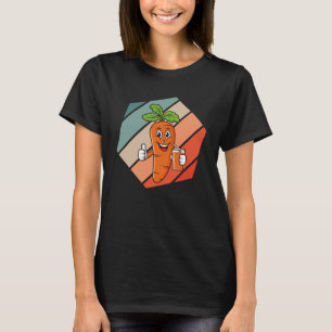 Camiseta Zanahoria nutricionista para dietista y vegano  2