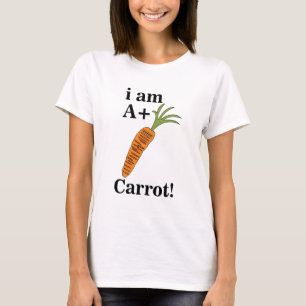 Camiseta Zanahoria soy una zanahoria divertida A+