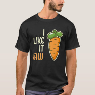 Camiseta Zanahoria Vegetable Me Gusta El Estilo De Vida Veg
