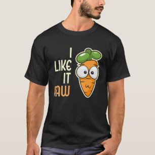 Camiseta Zanahoria Vegetable Me Gusta El Estilo De Vida Veg