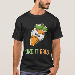 Camiseta Zanahoria Vegetable Me Gusta El Estilo De Vida Veg