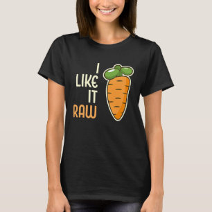 Camiseta Zanahoria Vegetable Me Gusta El Estilo De Vida Veg