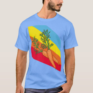 Camiseta Zanahorias Vegetales Comida Vegetariana 313