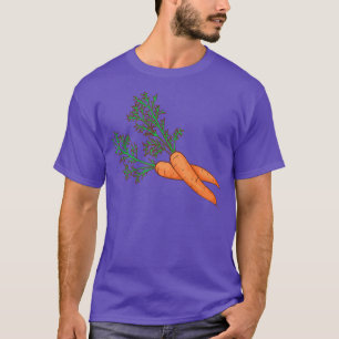 Camiseta Zanahorias Vegetales Comida Vegetariana Vegetarian