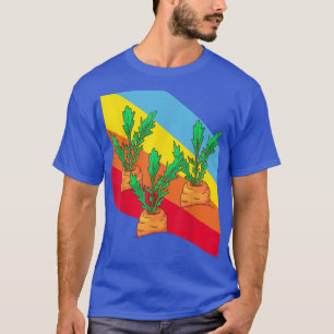 Camiseta Zanahorias Verduras Comida Vegetariana 317
