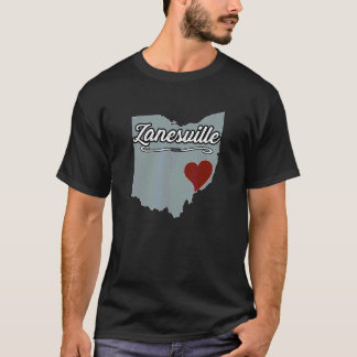 Camiseta Zanesville Ohio OH Ciudad Estado EE. UU. Recuerdo