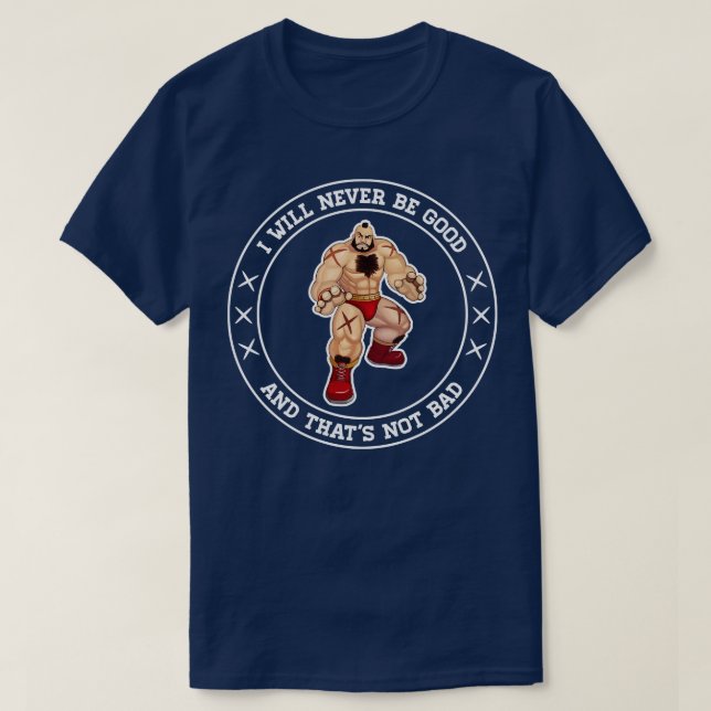 Camiseta Zangief Bad Guy (Diseño del anverso)